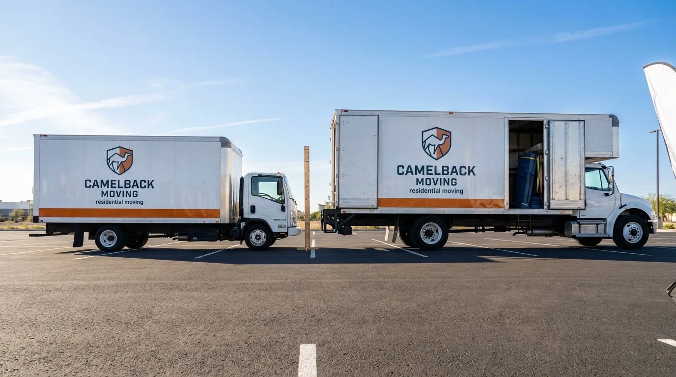 Moving truck size capacity guide in Bald Knob